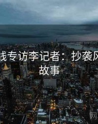 吃瓜在线专访李记者：抄袭风波幕后故事