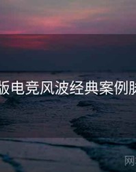 91网页版电竞风波经典案例脉络揭秘