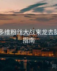 51爆料多维粉丝大战来龙去脉，必看指南